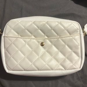 White purse